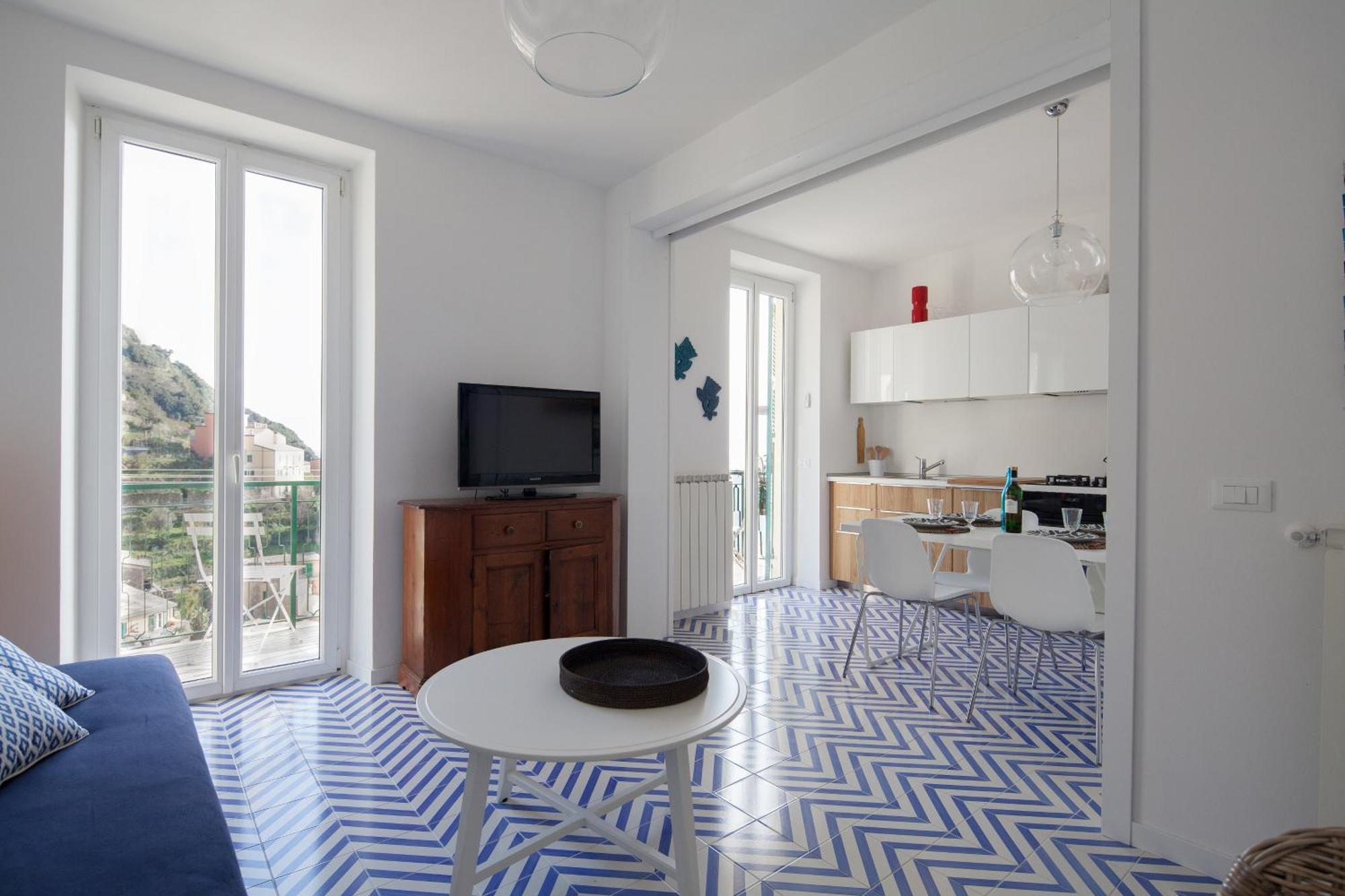 Casa San Giovanni: : vista mare, balcone, free park. Riomaggiore Esterno foto