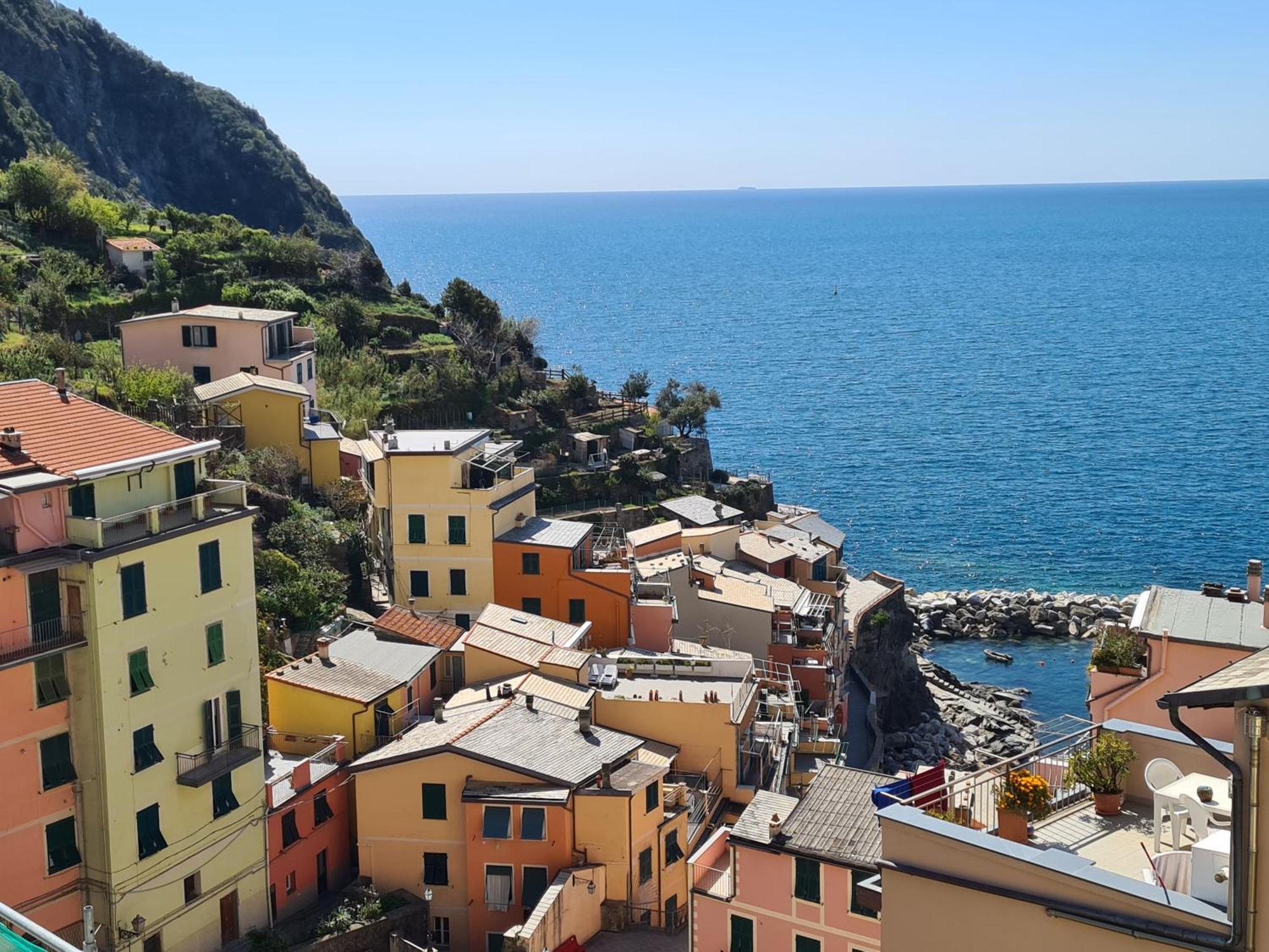 Casa San Giovanni: : vista mare, balcone, free park. Riomaggiore Esterno foto